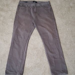 Lucky Brand mens grey jeans.